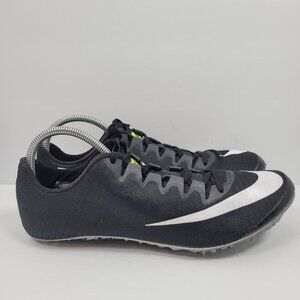 Nike Zoom Superfly Elite Men's Black White Spikes Shoes 835996-017 US SZ 12